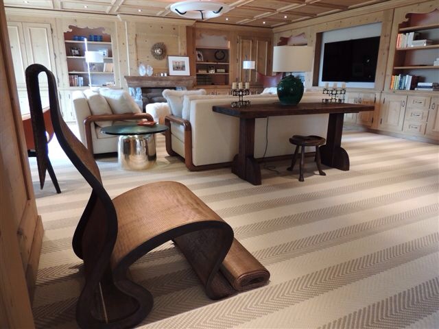 Carpet installation Gstaad Switzerland 